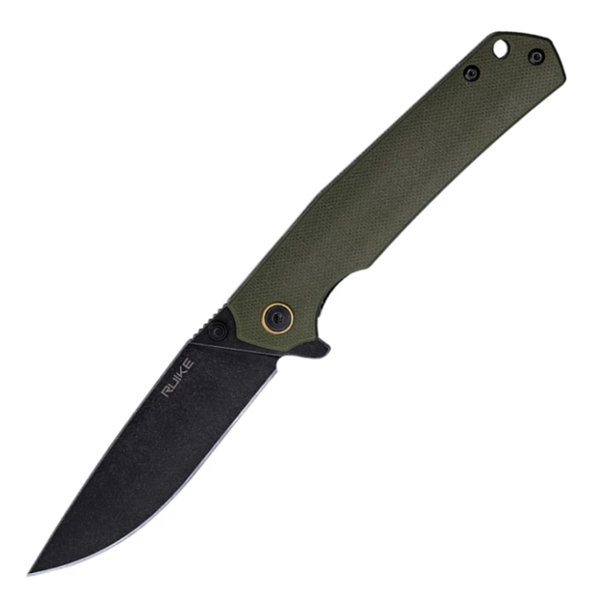 Нож RUIKE P801-G, зеленый